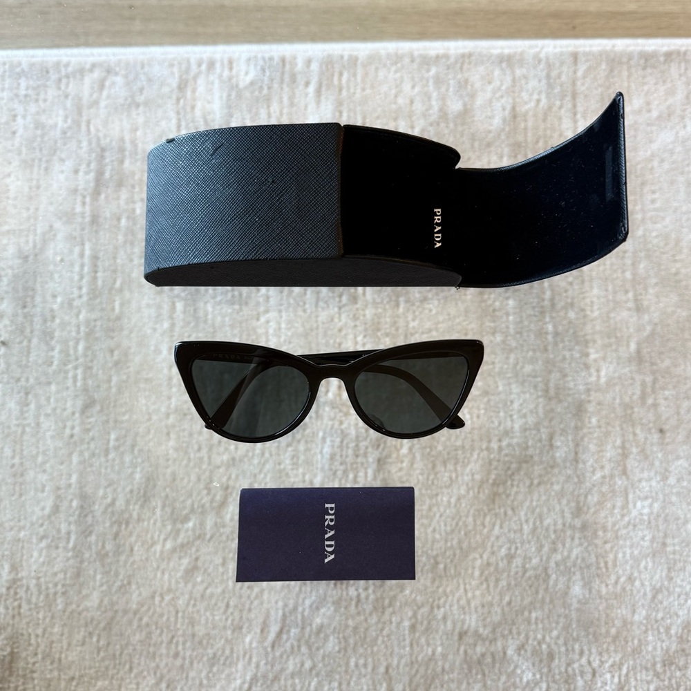 Prada Cat Eye Polarized Sunglasses